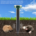 Useful Mole Repellent Solar Power Eco-Friendly Ultrasonic Mole Snake Repellent MouseTrap Repeller